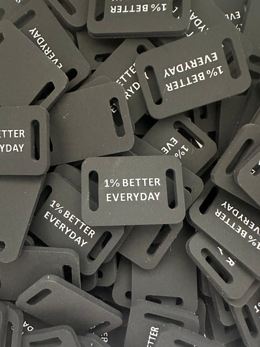 '1% Better Everyday' Shoe Tag - Drop #2