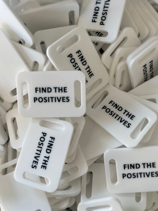 'Find The Positives' Shoe Tag - Drop #1